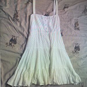 Elegant White Summer Dress